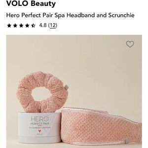 NIB VOLO Perfect Pair Headband and Scrunchie Set
